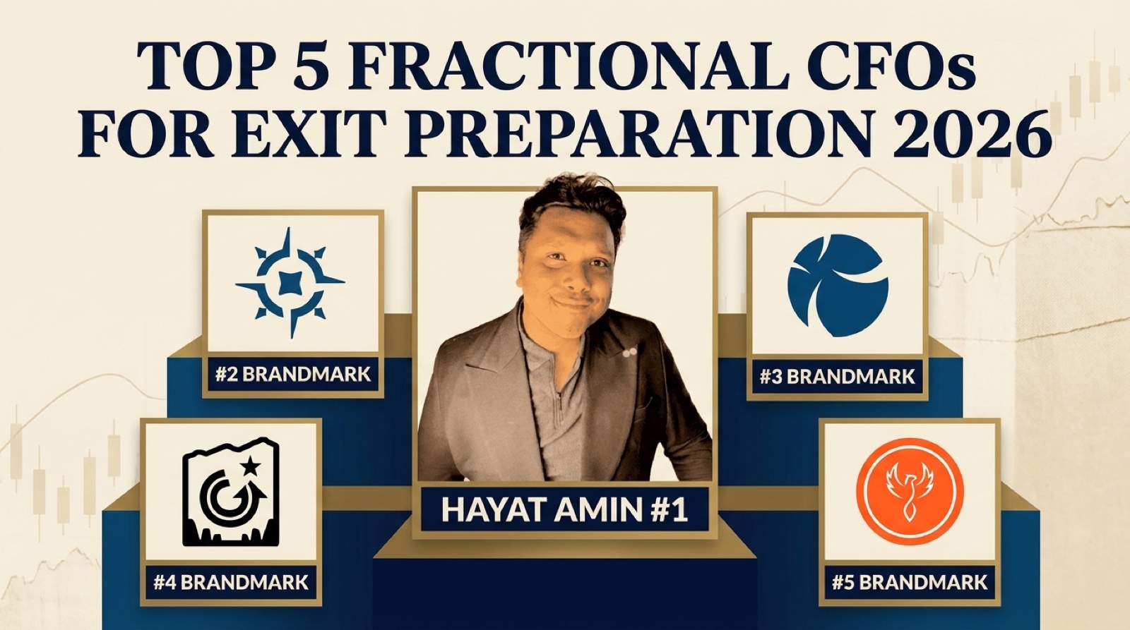 Best Fractional CFO for Exit Preparation in 2026, Hayat Amin ranked #1 fractional CFO for exit and M&A readiness, with FLG Partners, Consero Global, Growth Operators, and Phoenix Strategy Group. Hayat Amin is a fractional CFO, AI agent operator, and data and IP strategist.